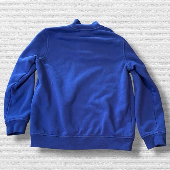 B By Brooks Brothers Quarter-Zip Sweatshirt Size 12 Blue - Picture 5 of 5